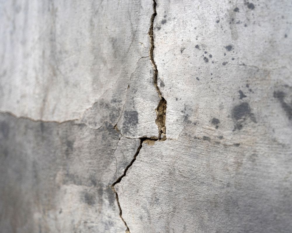 Vertical Foundation Crack